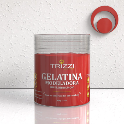 Gelatina Modeladora 500g Trizzi