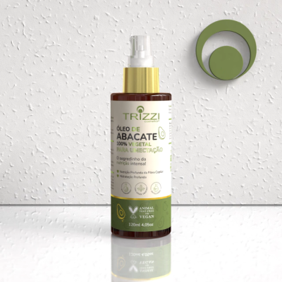 Óleo Vegetal Abacate 120ml Trizzi