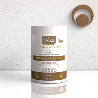 Ativador de Cachos 3 em 1 Cupuaçu + Murumuru 1Kg Trizzi