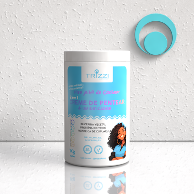Linha Meu Jeito- Creme de Pentear Trizzi Umidificador 1kg
