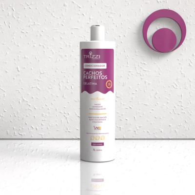 Condicionador Cachos Perfeitos Gelatina 1L Trizzi