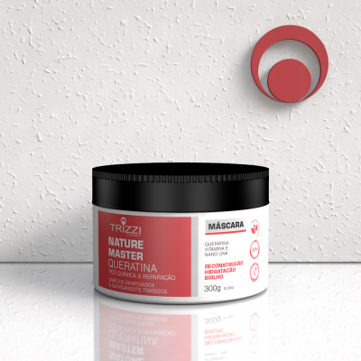 Máscara Nature Master Queratina 300g Trizzi
