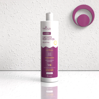 Shampoo Cachos Perfeitos Gelatina 1L Trizzi